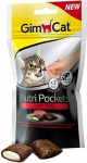 GimCat Nutri Pockets with Beef & Malt 60g