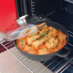 Ambition Taurus gili keptuvė su dangčiu, 28 cm