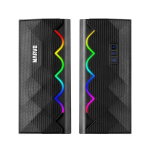 "marvo" garsiakalbiai sg-269, 2.0, 6 w, juodi, garsumo valdymas, žaidimų, 160 hz-20 khz, rgb ap&scaron;vietimas, jutikliniai
