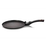 BERLINGER HAUS BH-6181 Juodoji rožė 28 cm GRANITO BLYNIŲ KEPSNINĖ