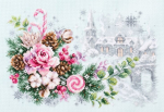 Siuvinėjimo rinkinys Magic Needle "Christmas Sentiment" 100-244