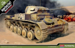 Klijuojamas Modelis Academy 13535 German Panzer II Ausf.F "North Africa" 1/35