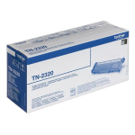 Kasetė lazeriniui spausdintuvui brother originalus toneris tn2320, juodas, 2600p, brother dcp-l2560dw, mfc-l2720dw, o