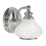 Sieninis &scaron;viestuvas Elstead Lighting Ainsley HK-AINSLEY1-BATH