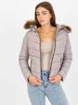 Tamsiai smėlio spalvos striukė VARIANT-303961