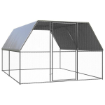 Lauko narvas vi&scaron;čiukams, pilkas, 3x4x2m