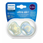 Čiulptukai Philips Avent Ultra Air, 0-6 mėn, 2 vnt.