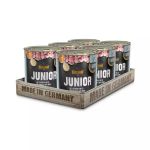 Belcando Junior Poultry with egg &scaron;uniukams su vi&scaron;tiena su &scaron;viežiais kiau&scaron;iniais 800 g x 6 vnt