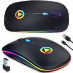 Belaidė žaidimų pelė su RGB ap&scaron;vietimu