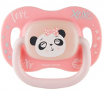 Silikoninis simetri&scaron;kas čiulptukas Canpol Babies 6-18 mėn, Exotic Panda