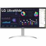 Monitorius Monitorius - LG ULTRAWIDE 34WQ650-W 34", IPS 2560x1080, HDR, USB-C, Sidabrinis, Juodas, Baltas