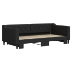 Sofa-lova vidaXL, 90x190 cm, juoda