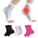 Kompresinės kojinės unisex Bahar, baltos, 2 vnt., S/M