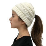 Kepurė mergaitėms HD-56868, balta, Universalus