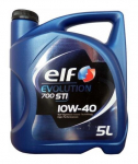 Elf Evolution 700 STI 10W-40 Variklio alyva, 5L.