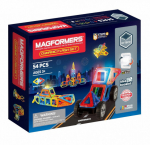 Magnetinės plytos "Dynamic flash" 54 vienetai - Magformers