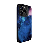 Evelatus iPhone 15 Pro Armor Case TPU + PC Spausdinta Dizaino Galaktika