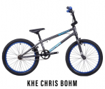 Dviratis 20 KHE BMX, juodas