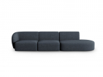 Sofa Milo Casa Paolo, 302x85x74 cm, mėlyna