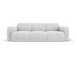 Trivietė sofa Windsor & Co Lola, 235x95x72 cm, &scaron;viesiai pilka