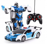 Radijo bangomis valdomas automobilis, 2In1 mėlynas