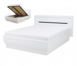 Lova Liveo Irma IM16/180 S.P, be led ap&scaron;vietimo, balta/juoda