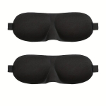 3D akių kaukė unisex, juoda, 2 vnt
