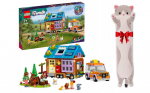 41735 LEGO&reg; Friends Mobilus namelis, 785 d. ir dovana pagalvė Katė, 50 cm
