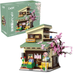 Statybiai blokai CaDA Kitty shop Japoni&scaron;ko stiliaus pastatas, 921 d. C66015W