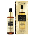 Veido serumas Eveline Cosmetics Gold Peptides, stangrinamasis, 30 ml