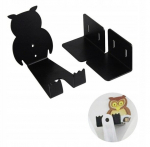 Dviračių laikiklis prie sienos Korbi, juodas