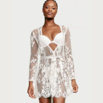 Victoria's Secret chalatas moterims, baltas