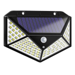 LED lauko &scaron;viestuvas su saulės baterija, 100-SMD