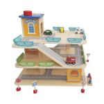 Medinis žaislas Garažas 4IQ