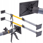 Teleskopinė montavimo atrama Powermat PM-PT-50115T, 50-115 cm, 2 vnt.