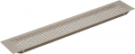 Ventiliacinės grotelės 480 x 80 mm, &scaron;viesaus antracito spalvos