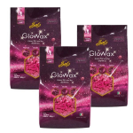 Kietas va&scaron;kas veido depliacijai ItalWax GloWax Cherry Pink, 3 x 400 g