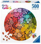 Dėlionė su vaisiais Ravensburger Circle of Colours Tropical Circular, 500 d.