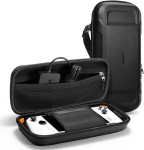 Spigen (Juodas) Armor Pro apsauginis kelioninis dėklas skirtas ROG Ally/MSI Claw A1M konsolėms