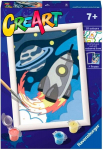 Creart Raketa 23560 rinkinys: tapyba pagal skaičius