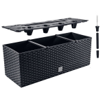 Vazonas Rato case - antracito spalvos DRTC500 Prosperplast