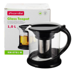 Stiklinis arbatinukas, 1000 ml