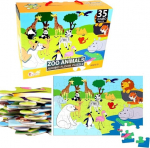 Dėlionė vaikams su gyvūnais, 35 d.