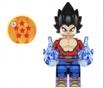 Konstruktorius Dragon Ball Son Goku figūrėlė HeroBricks, 5cm