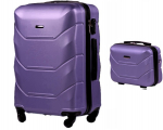 Mažas lagaminas Unlimited 4201, S, violetinis plius kosmetinė
