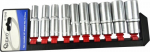 Ilgi 1/2" 10 vnt. 10-24 mm lizdiniai raktai