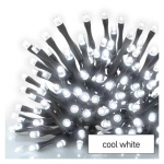 LED girlianda/užuolaida, 30Vdc, 2.5x0.9m, 100 x LED, &scaron;altai balta, sujungiama, be maitinimo &scaron;altinio, EMOS