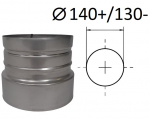 Adapteris. D 140+/130- mm.