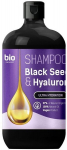 BIO NATURELL Juodųjų kmynų aliejaus ir hialurono rūg&scaron;ties &scaron;ampūnas visų tipų plaukams, 946 ml