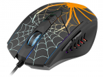 Tracer GameZone Black Widow RGB laidinė pelė TRAMYS47360 &ndash; tikslus žaidimas eleganti&scaron;ka juoda spalva